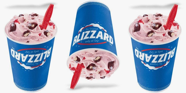 Dairy Queen’s Valentine’s Day Blizzard Tastes Like a Chocolate-Covered ...