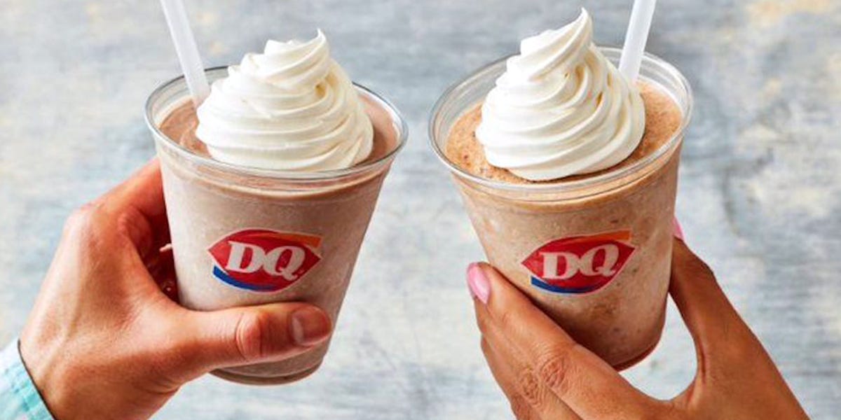 Dairy Queen Is Having a Buy One, Get One Free Deal on Shakes TODAY