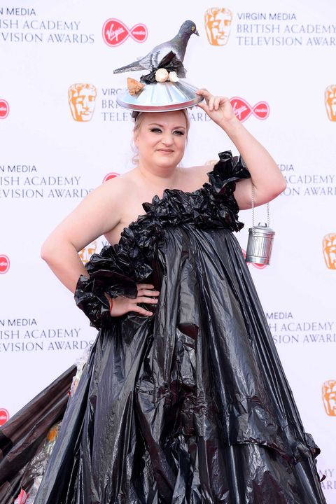 inject boss breathe This Country star Daisy May Cooper wore a bin bag dress on the Baftas red  carpet