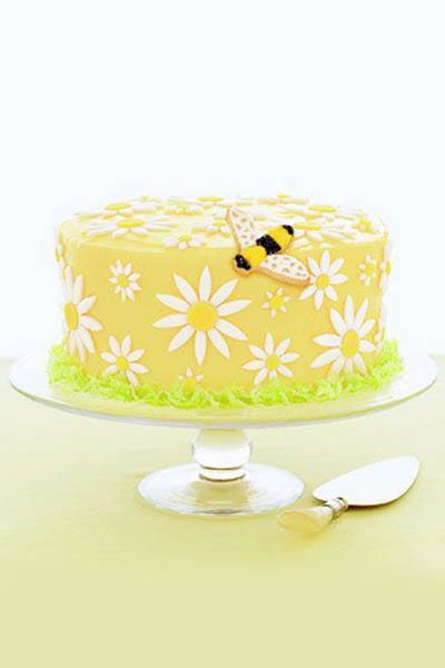 easter cakes - daisy cake