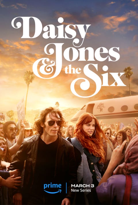 daisy jones and the six, riley keough, sam claflin