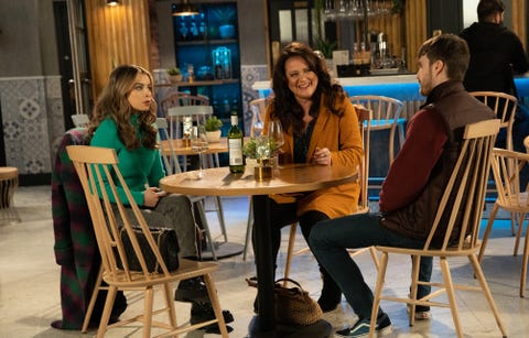 daisy midgeley, christina and justin, coronation street
