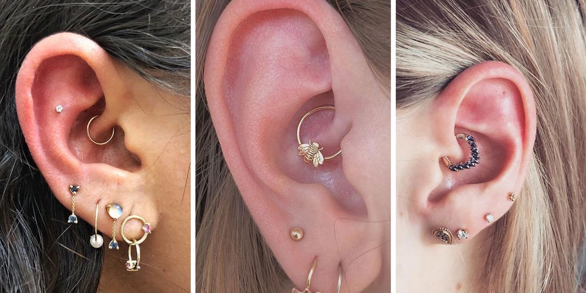 Daith Piercing 11 Daith Piercing Ideas That Could Help Your Migraine
