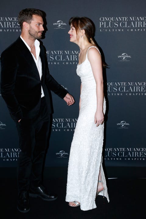 Dakota Johnson Just Wore The Modern Bride S Perfect Wedding Dress Getty Images Johnson Demonstrates