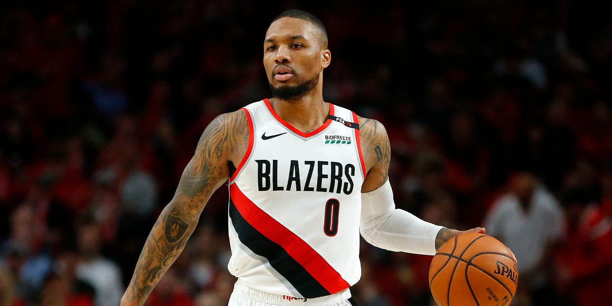 Damian Lillard (Trail Blazers de la NBA) - Ejercicio de bceps