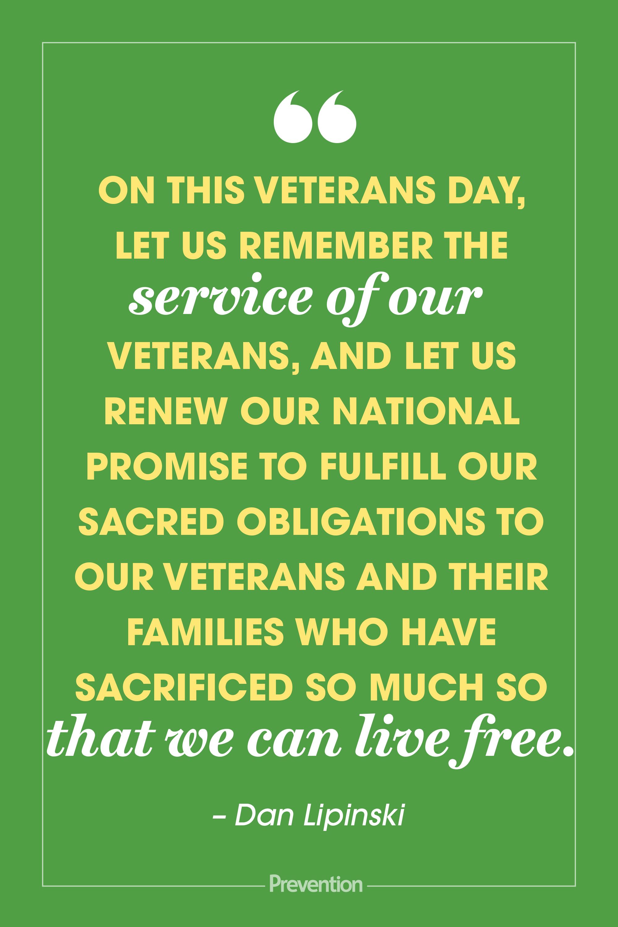 20 Inspiring Veterans Day Quotes To Honor Those Who Ve Served