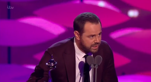 EastEnders' Danny Dyer on his emotional National Television Awards ...