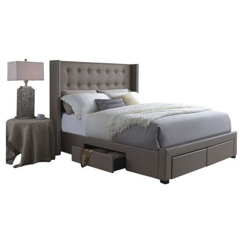 10 Best Storage Beds Of 2018 E Saving Bed Reviews Thousand Oaks Savoy Storage Wingback Panel Bed Queen Size