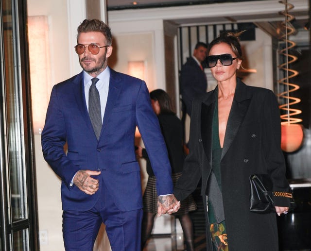 David Beckham cooks dinner as Mr Incredible and Victoria can't hide her  delight