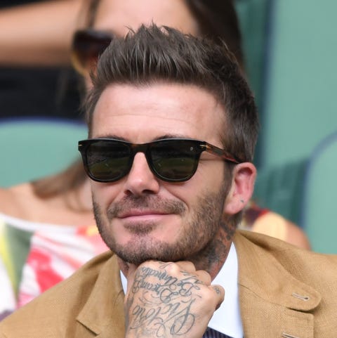 David beckham haircut