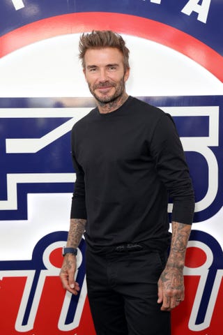 david beckham and f45 training launch db45