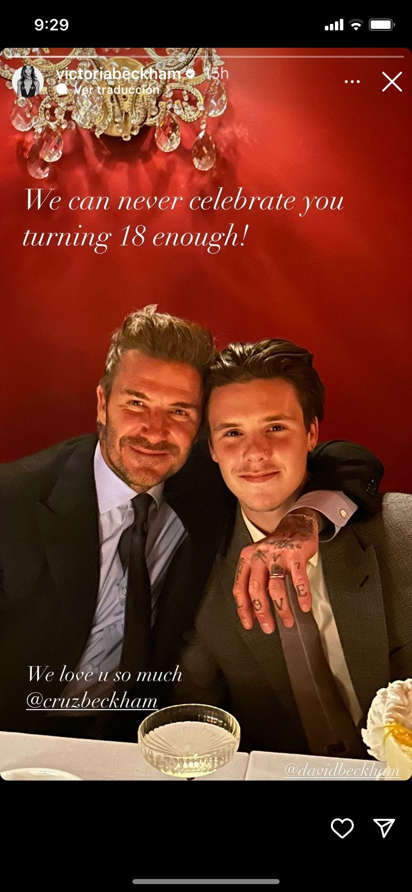 The surprising resemblance of David Beckham and his son Cruz