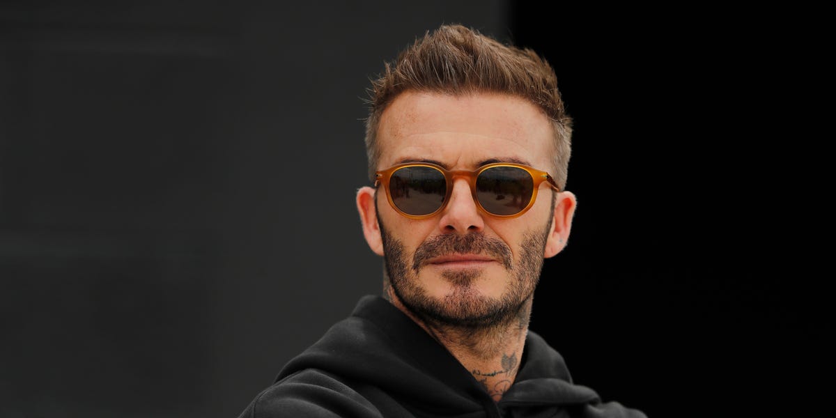 Esquire TV Logo El Tudor Pelagos de David Beckham con el logo del Inter Miami