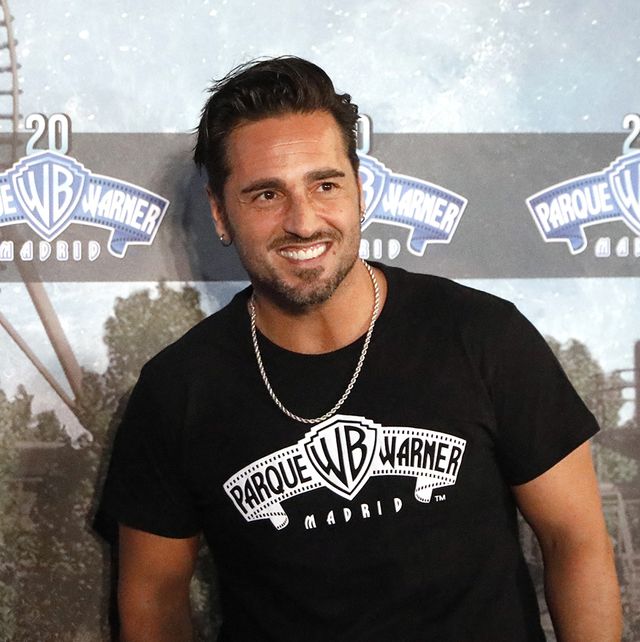 singer david bustamante at photocall for 20 anniversary parquer warner in madrid 29 june 2022