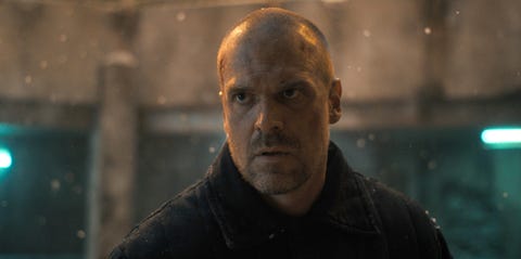 David Harbor as Jim Hopper in Stranger Things, Season 4