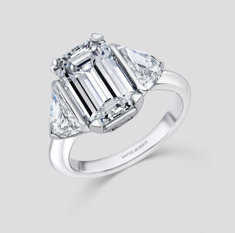 best emerald cut diamond rings