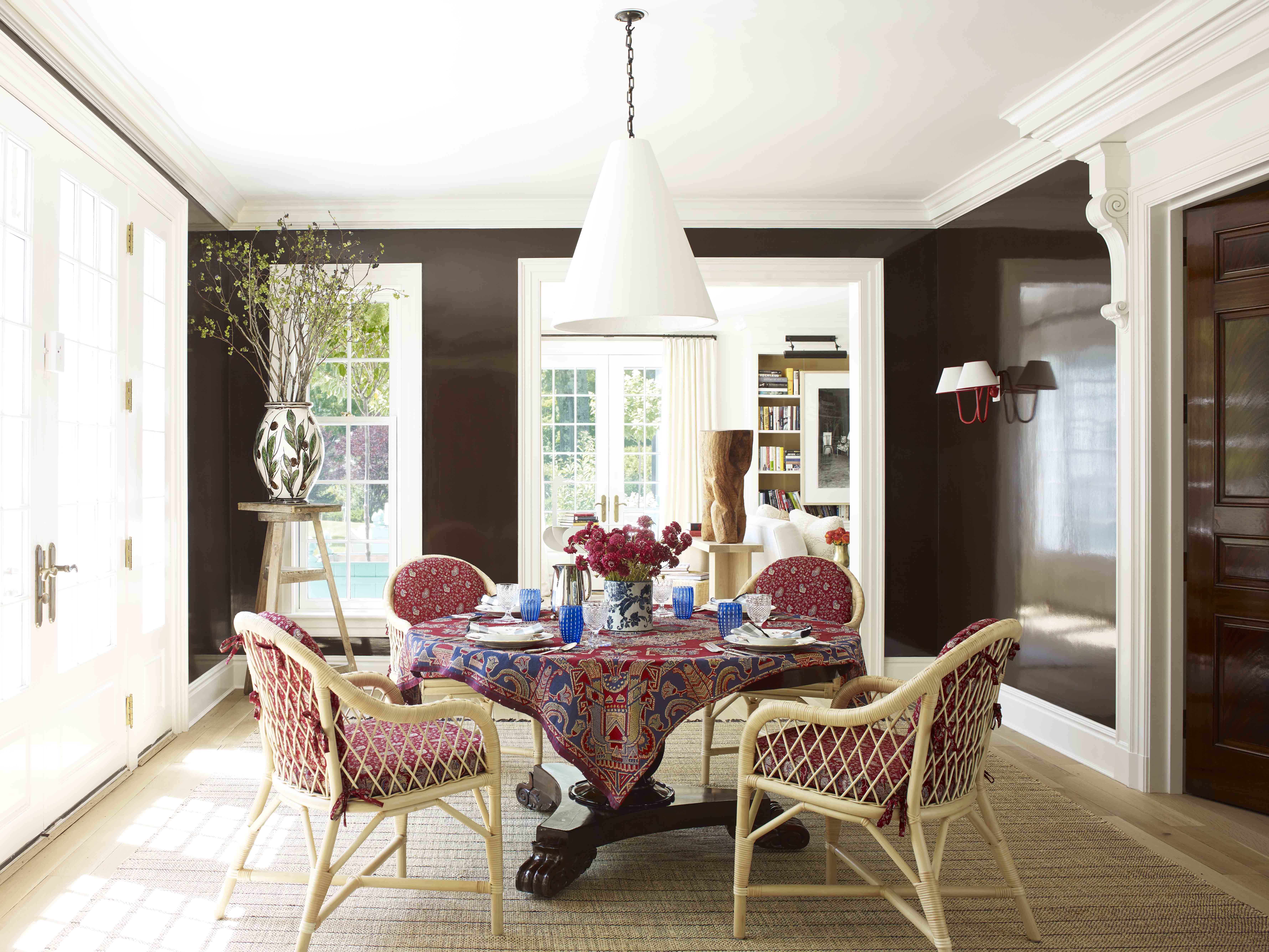 30 Best Dining Room Paint Colors, Open Living Room And Dining Paint Colors