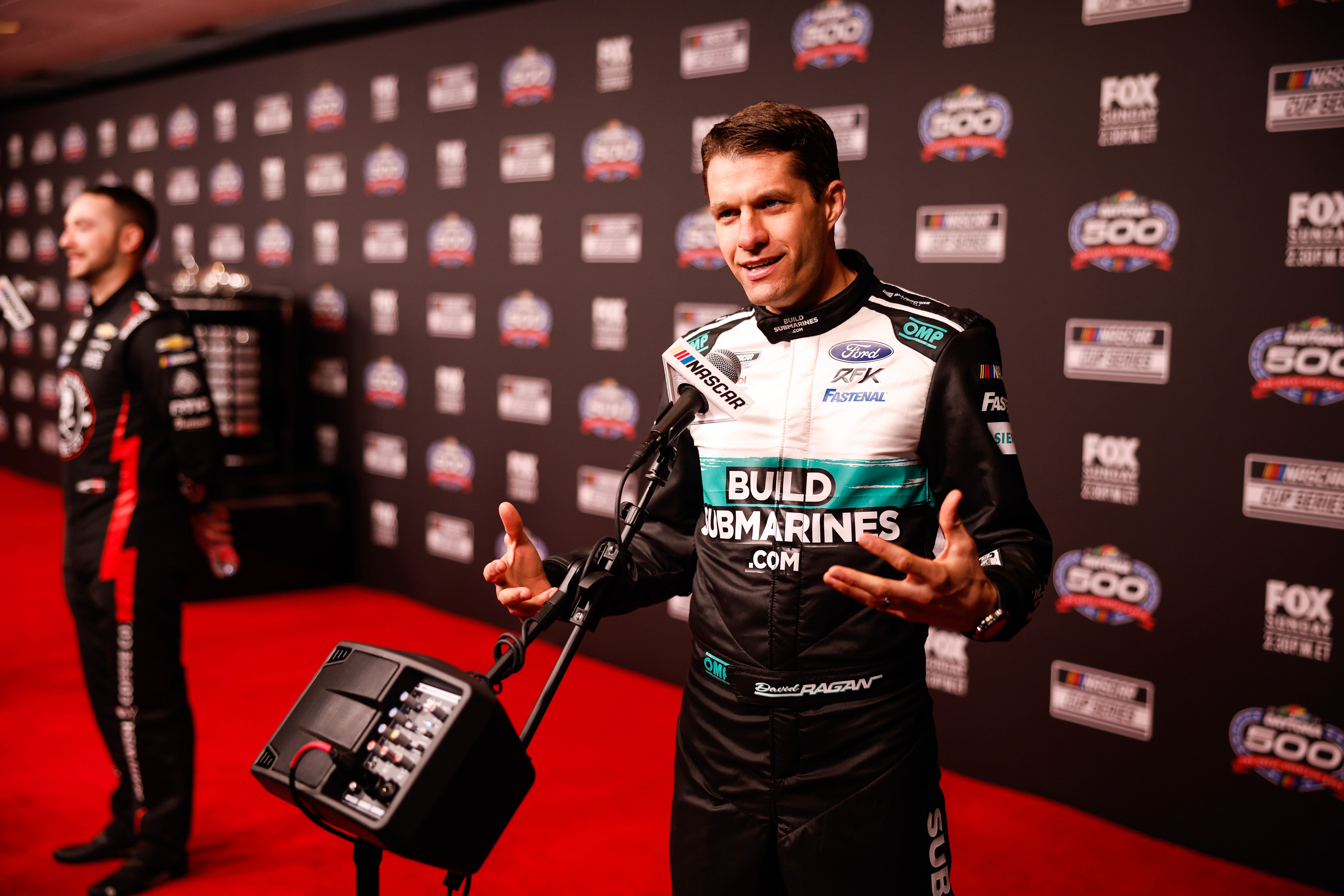 Daytona 500 Media Day: NASCAR EV Car Impresses David Ragan