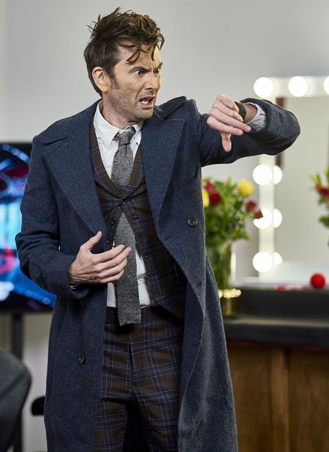 behind the scenes of the doctor sketching with lenny henry and david tennant red nose day 2023 photo by david emerybbccomic relief via getty images