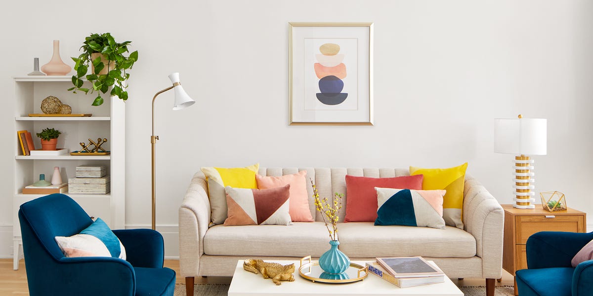 How to Style a Family-Friendly Living Room That’s Still So Chic