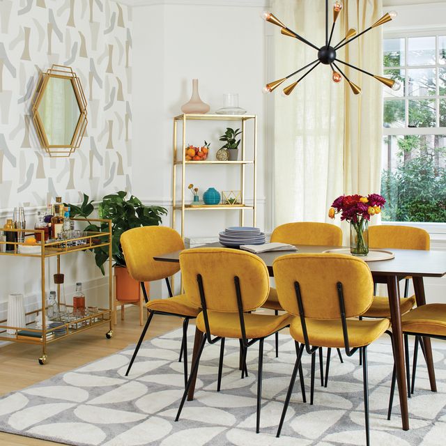 4 Simple Ways To Turn Your Dining Room, Gold Dining Room Mirror