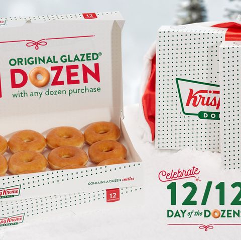 Krispy kreme dozen cost