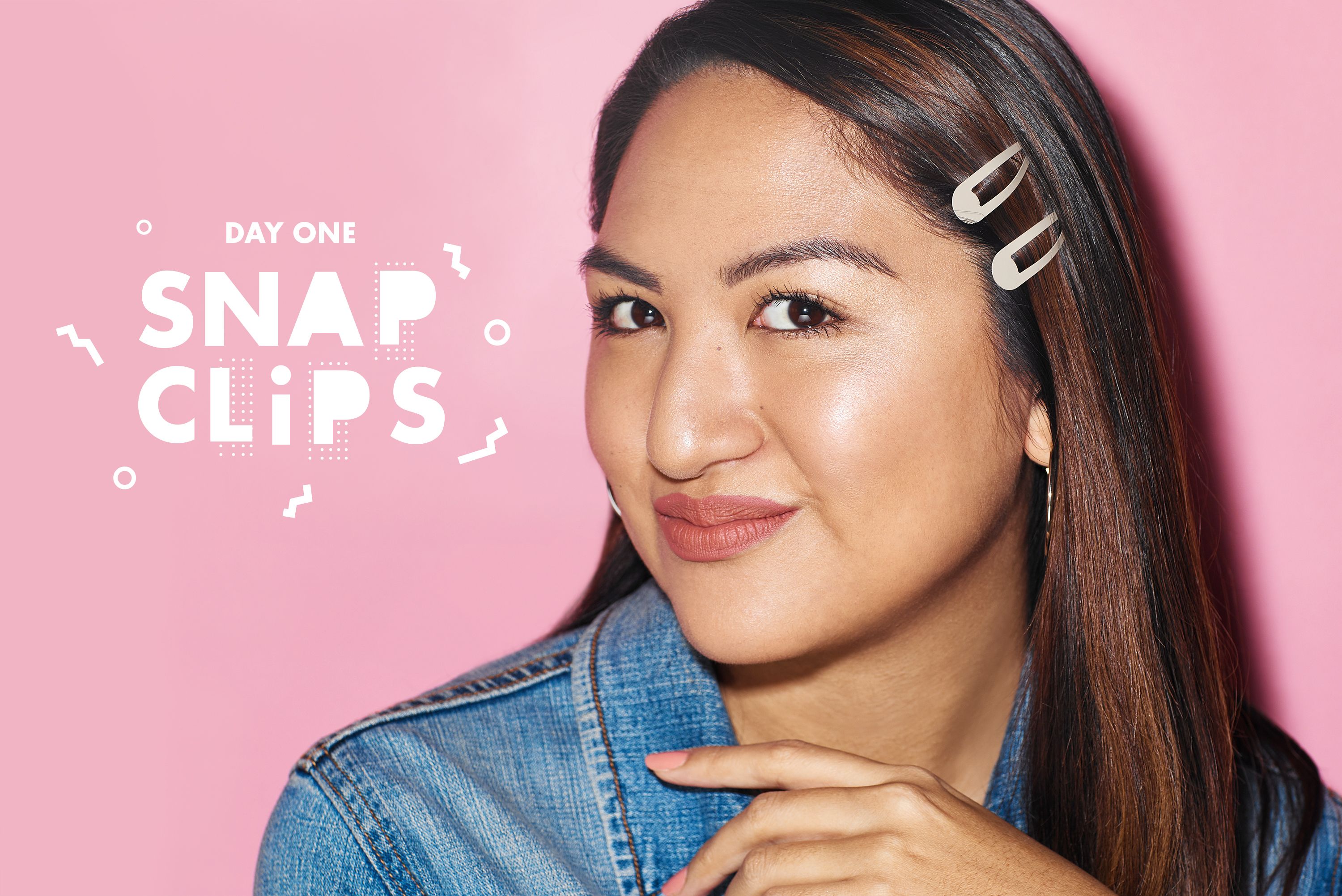 girls hair snap clips