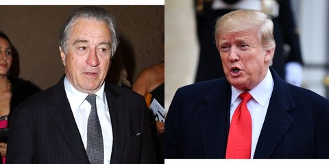 Donald Trump and Robert De Niro