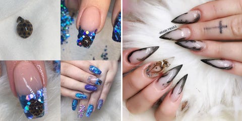Your Worst Nightmare This Nail Artist Literally Puts Dead Bugs In Image