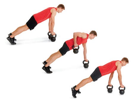 The Kettlebell Move That S So Hard It S Called The Death Crawl