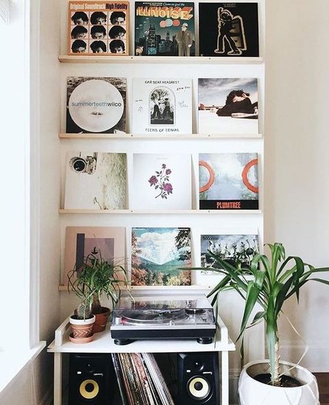 Ideas decorar tu con discos y vinilos