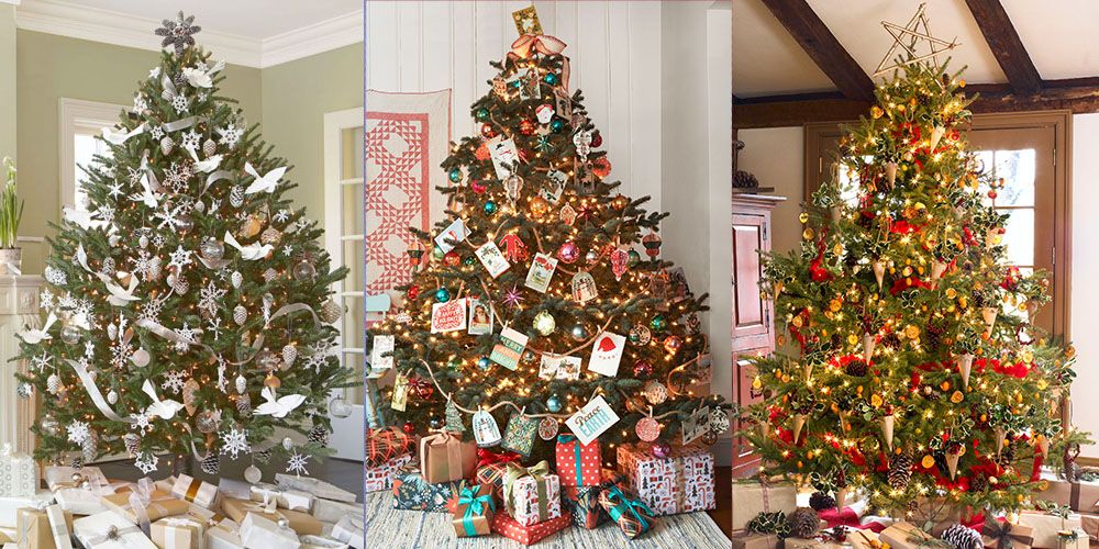 30 Decorated Christmas Tree Ideas - Pictures of Christmas Tree Inspiration