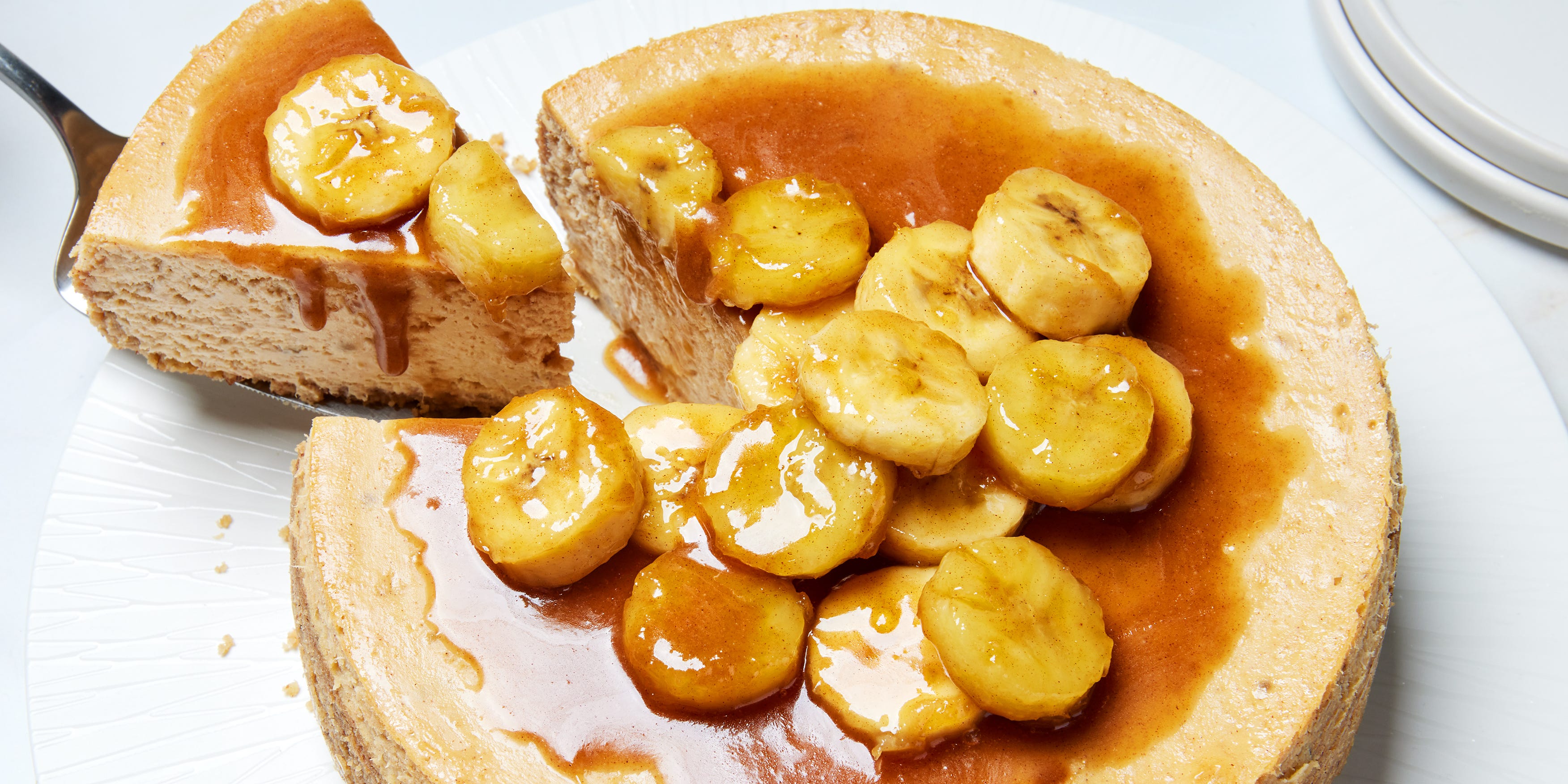 Bananas Foster Cheesecake Will Be The Belle Of Your Dessert Ball