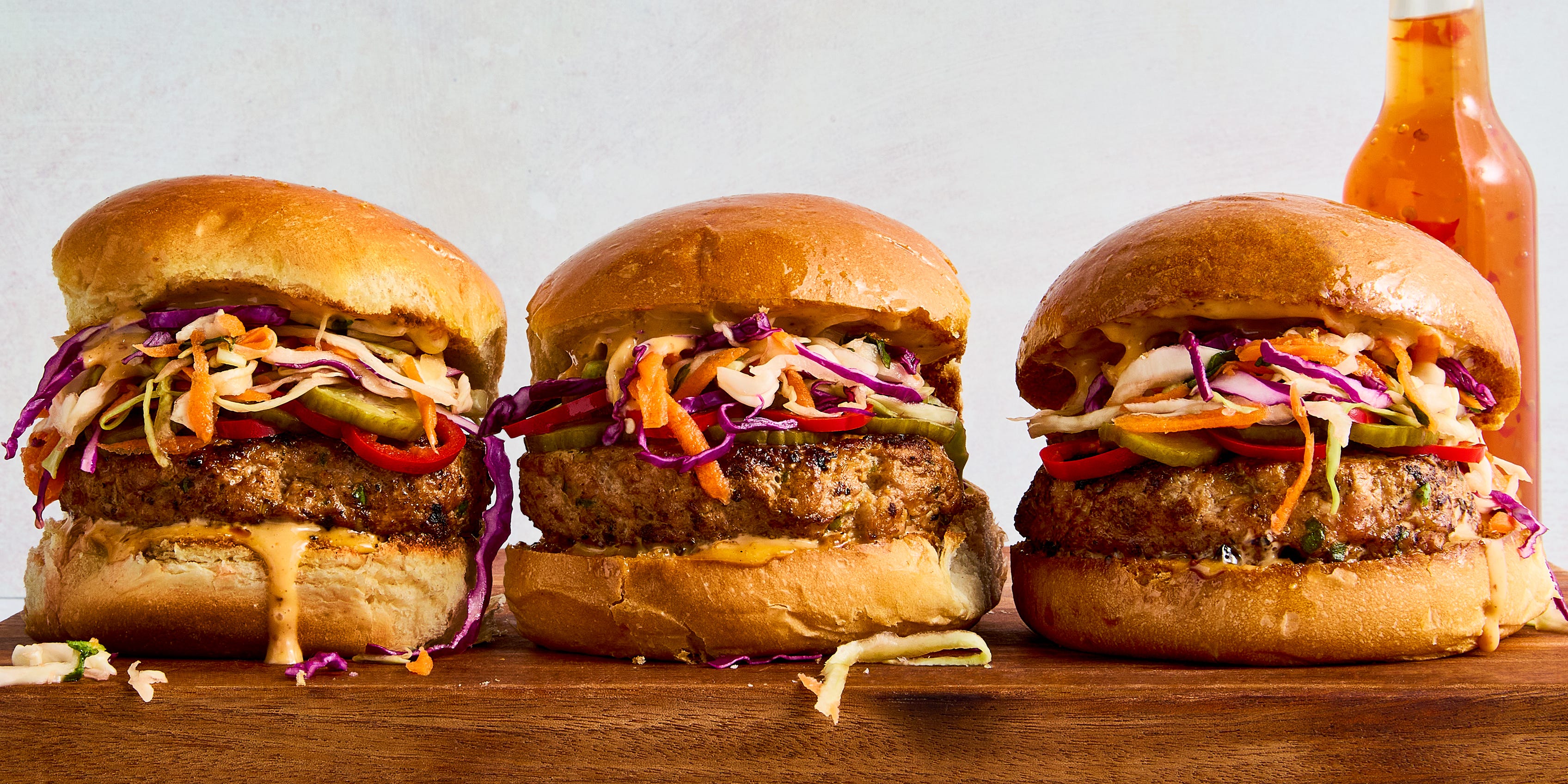 Thai Sweet Chili Turkey Burgers Are What Your Next Grill-Out Party Needs