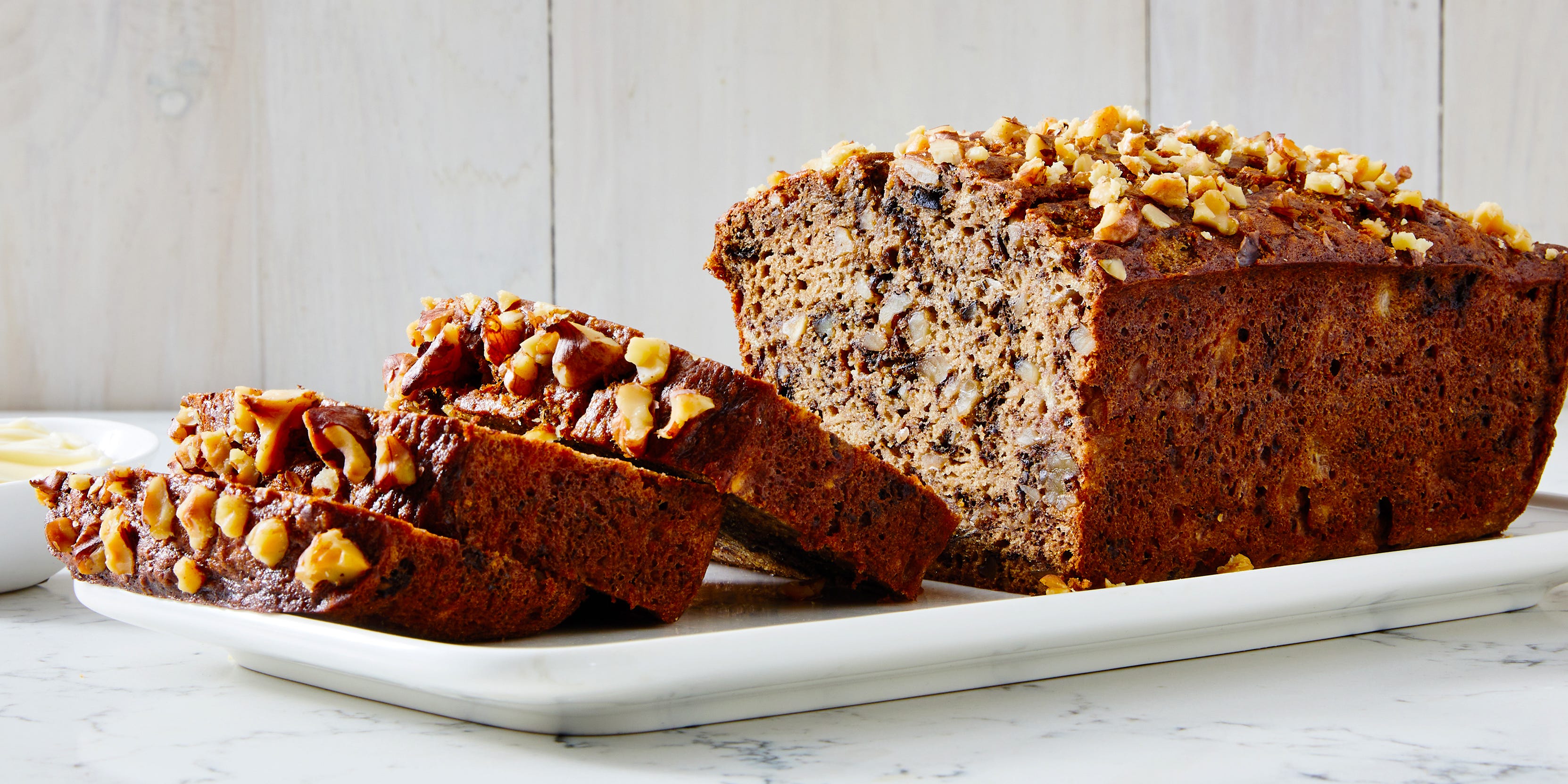 Our Banana Nut Bread Doubles Down On The Toasty Walnuts