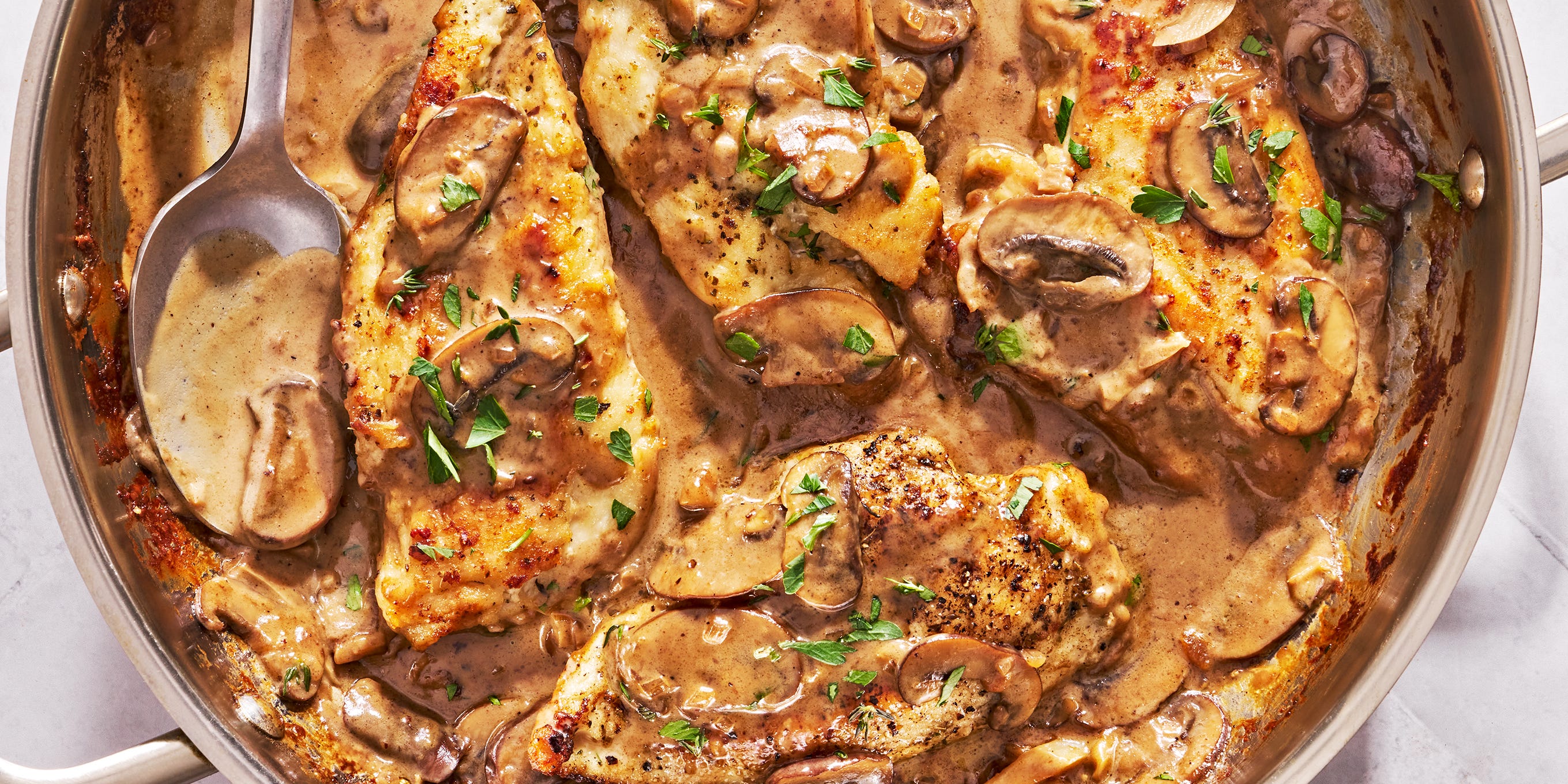 Chicken Marsala Is Proof You Should Never Underestimate A Creamy Wine Sauce