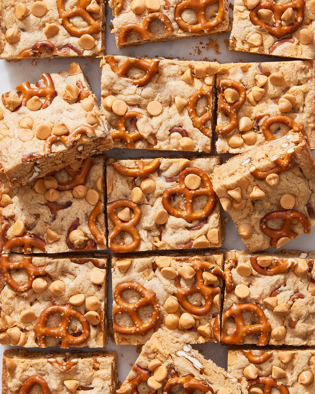 Move Over, Brownies—These Peanut Butter Pretzel Butterscotch Blondies Are Here To Shake Up The Game