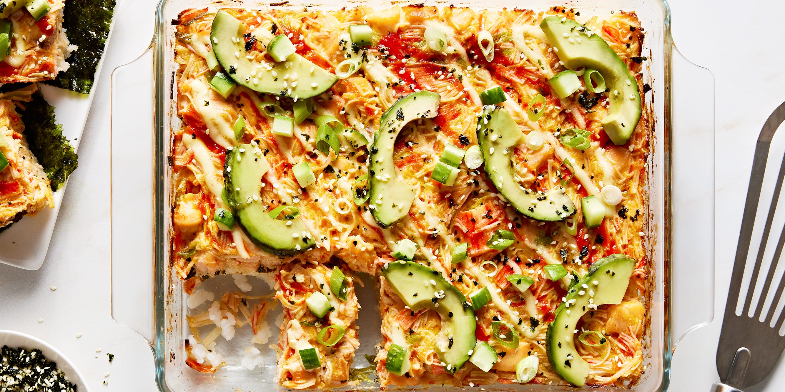 Our Easy Sushi Bake Is Perfect For California Roll Lovers