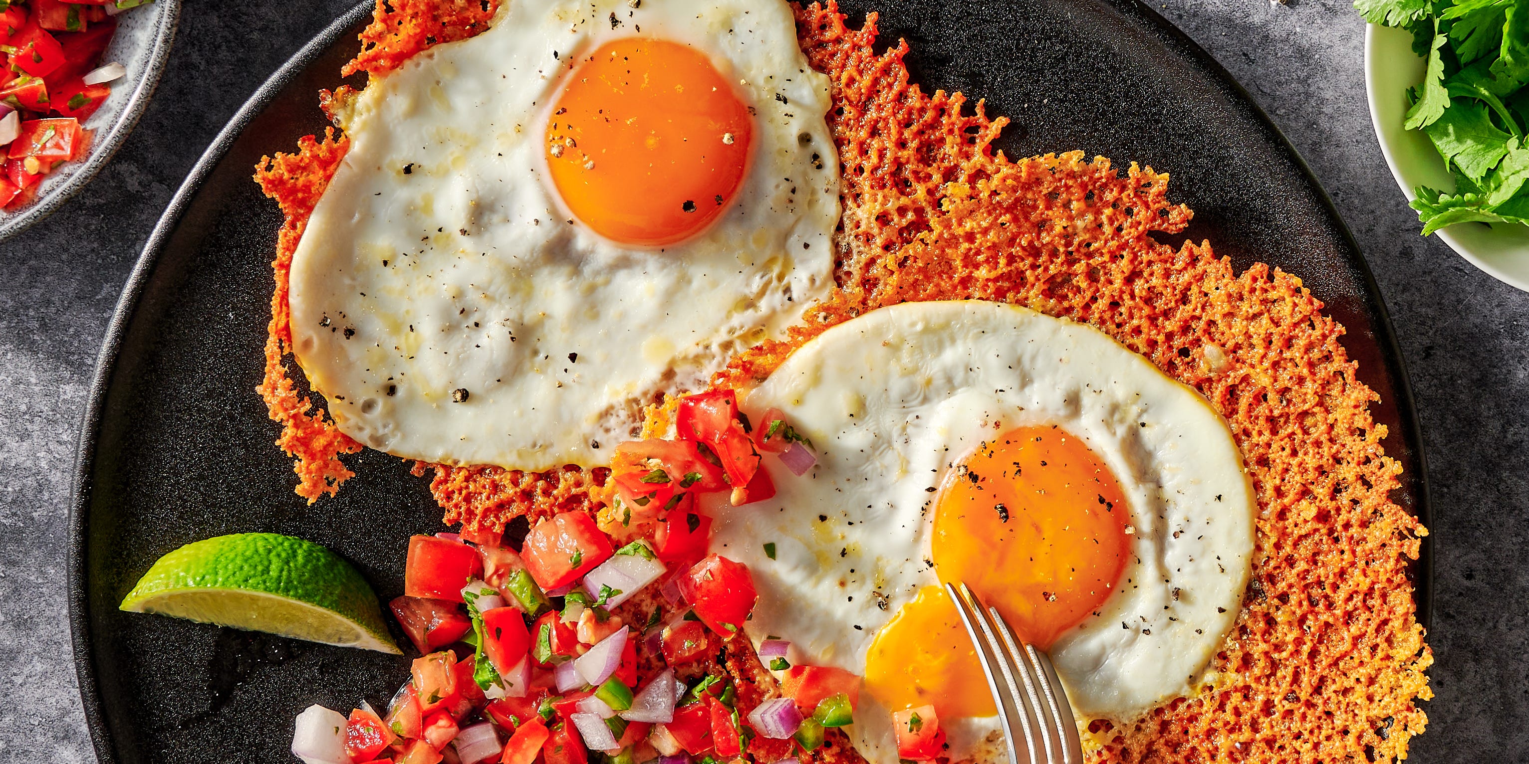 Cheesy Frico Fried Egg Tostadas Are A Breakfast Game-Changer