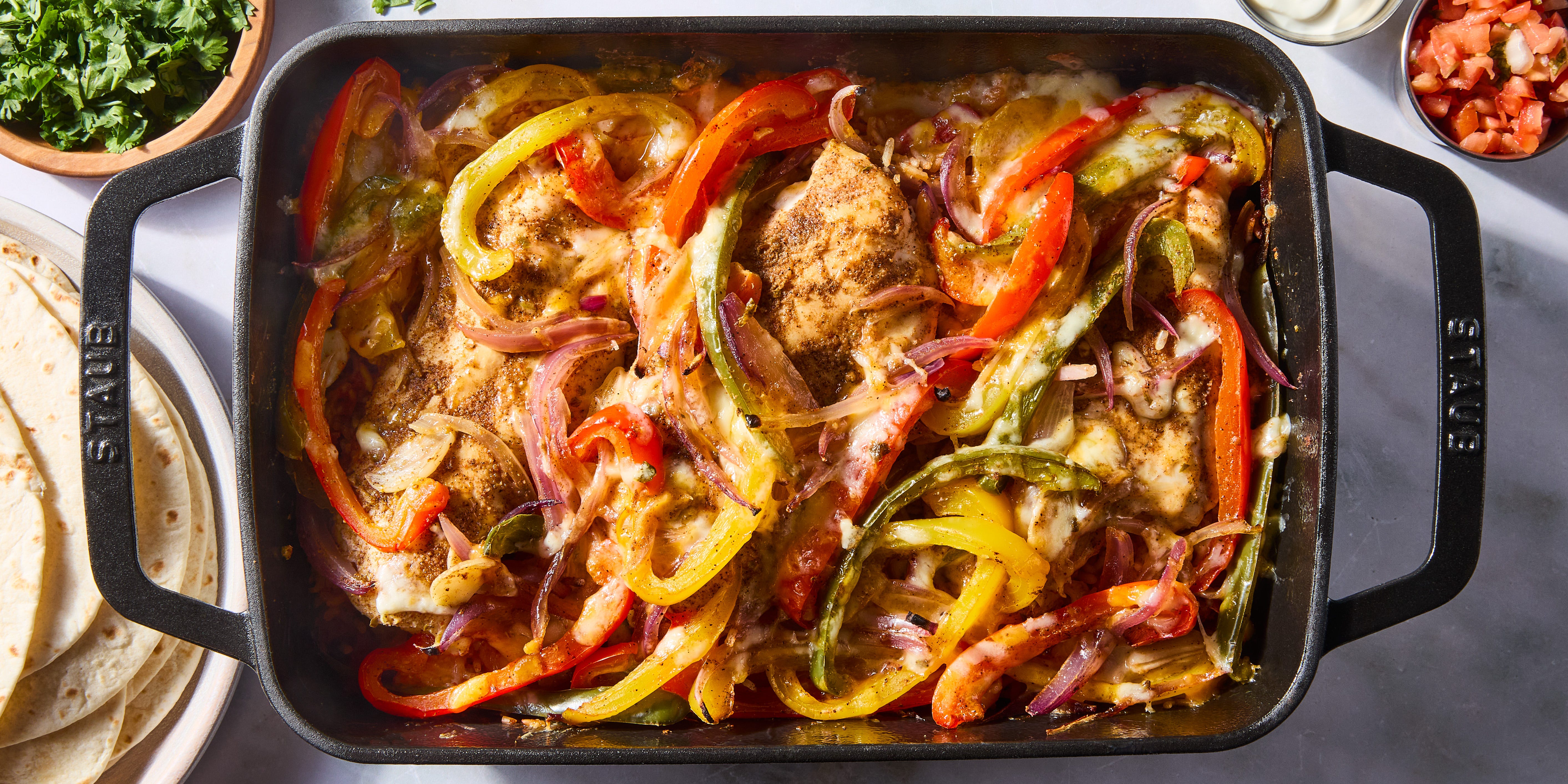 Spicy Chicken Fajita Casserole Is The Perfect Hands-Off Weeknight Dinner