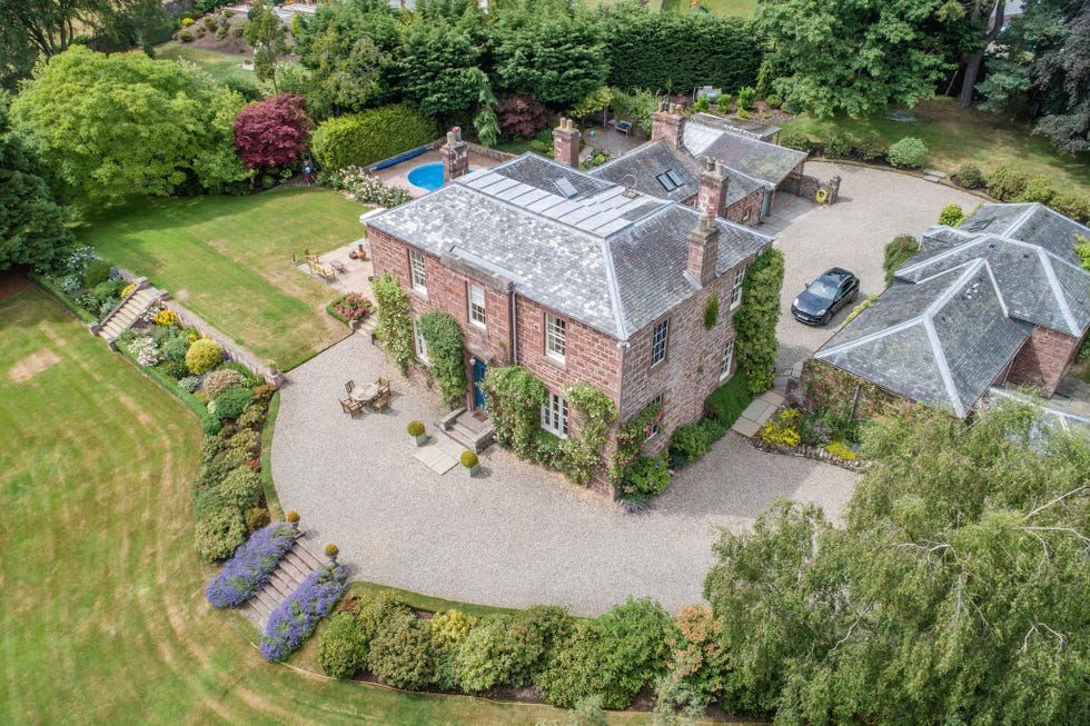 StoneBuilt Period Property For Sale In Scotland Is Set In