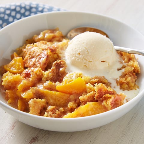 Peach Dump Cake - Delish.com