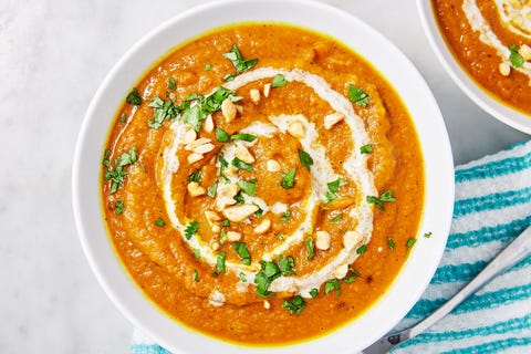 Curried Butternut Squash Soup - 