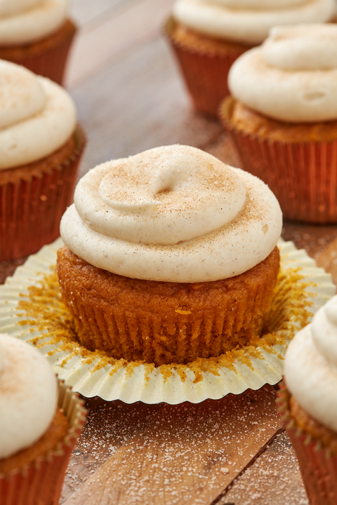 pumpkin spice cupcakes