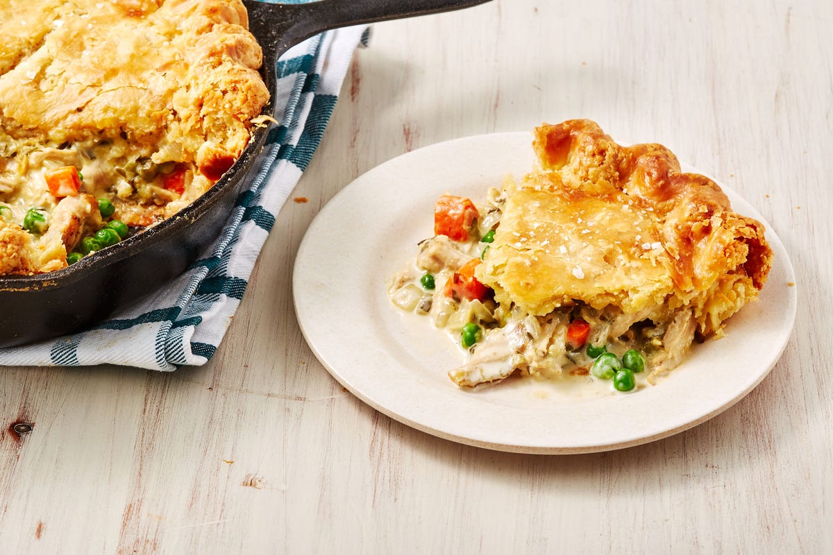 Classic Turkey Pot Pie Recipe How To Make Leftover Turkey Pot Pie