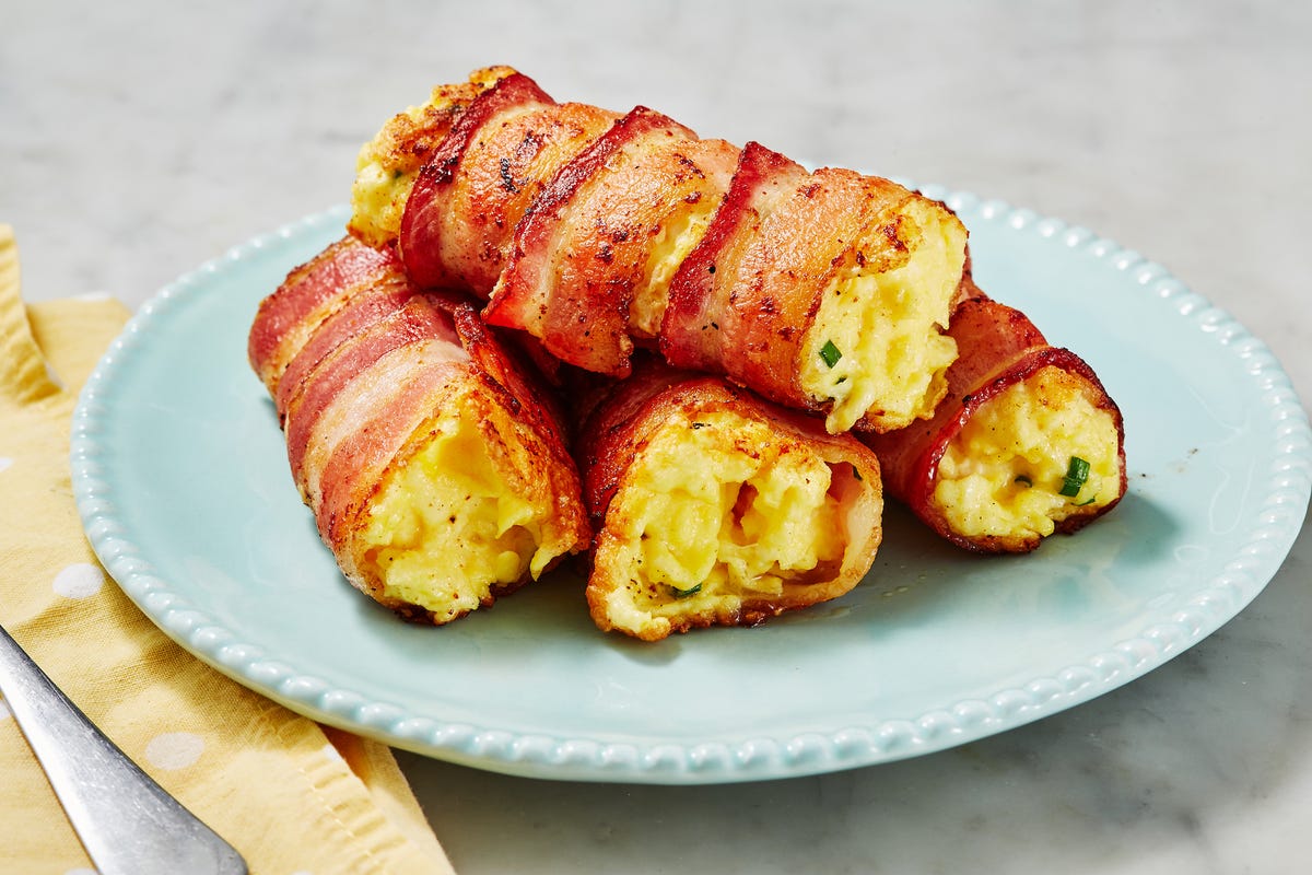 Best Bacon Egg And Cheese Roll Ups Recipe Best Bacon Egg And