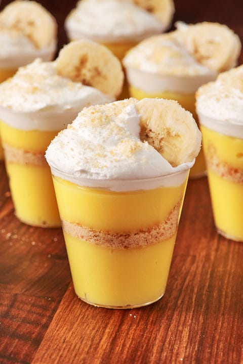 banana pudding shots