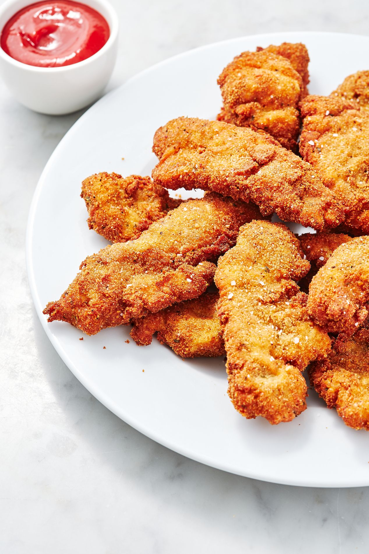 Fried chicken strips batter