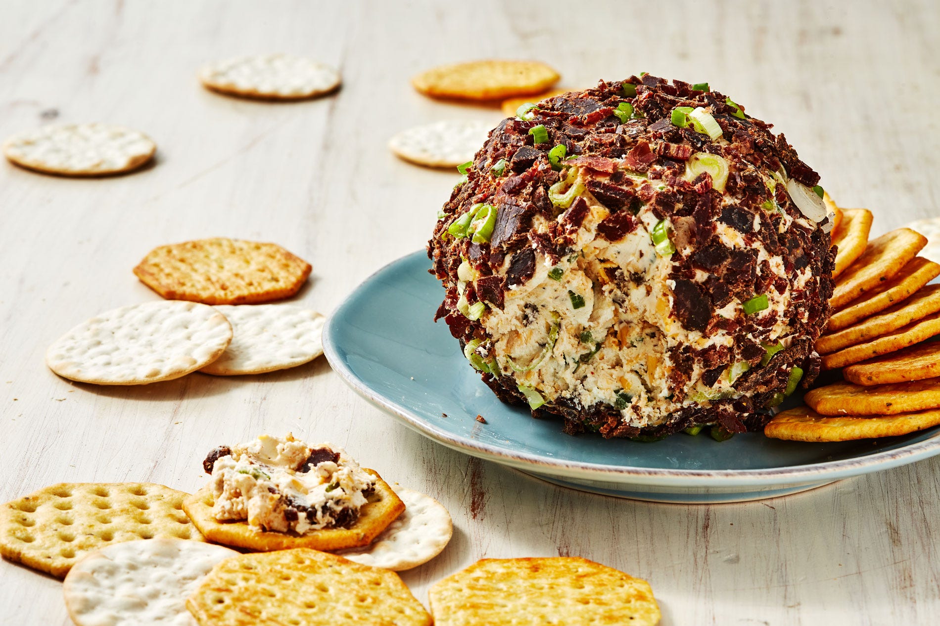 Dried Beef Cheese Ball Isn't Your Average Cheese Ball