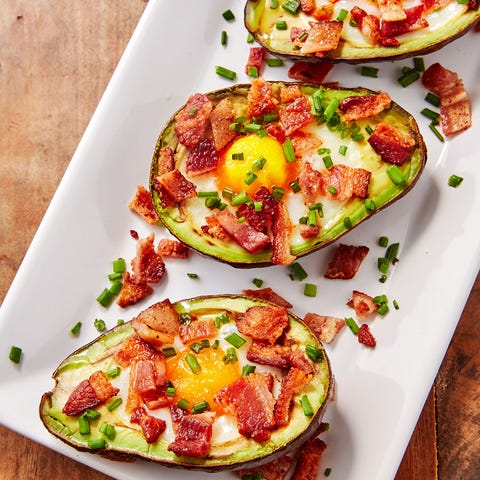 baked avocado boats delishcom